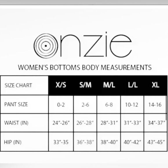 Onzie Graphic Leggings. XS and M/L - Picture 9 of 12